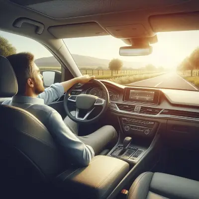 peur de conduire Conducteur serein dans une voiture